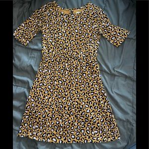Old Navy leopard dress